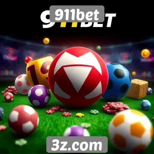 Diversidade de jogos disponíveis no 911bet